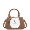 Imperial Heritage Signature Luxe Handbag-Mocha Brown