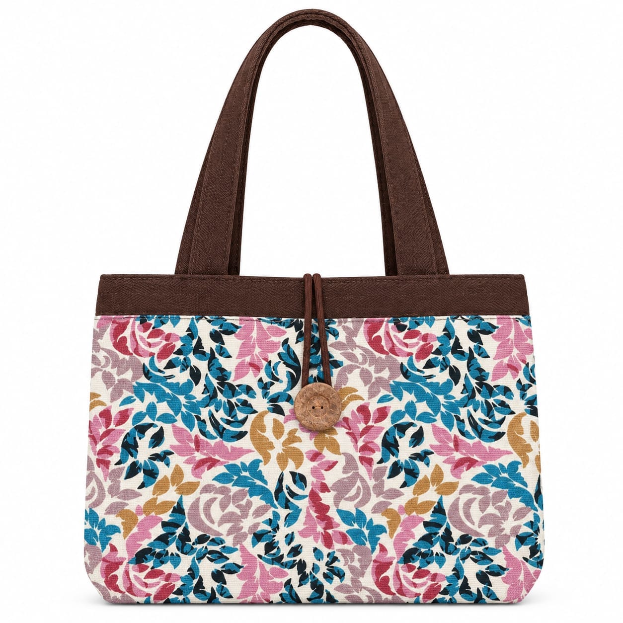 Bohemian Heritage Pattern Tote Bag-Floral Print