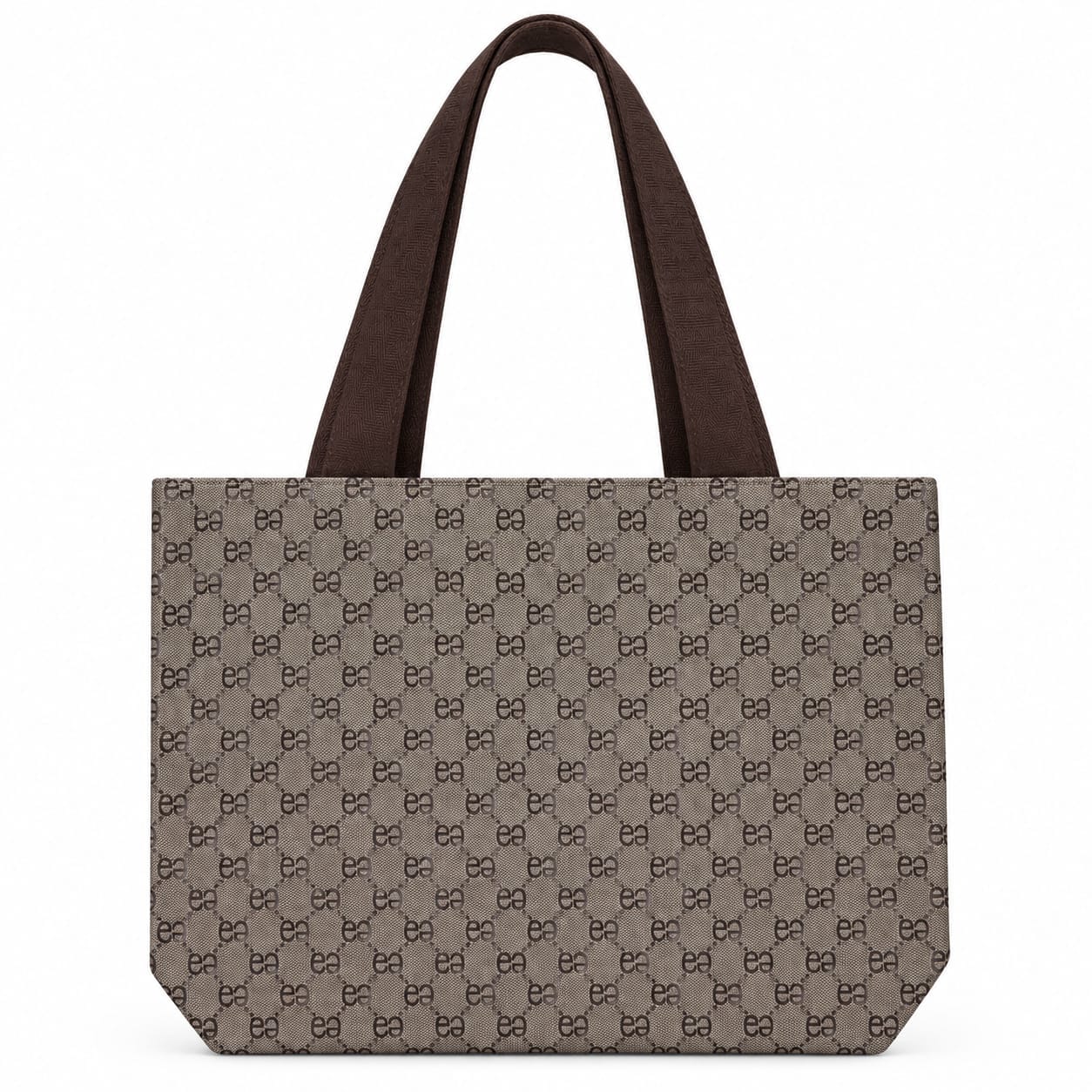 Classic Monogram Tote bag – Mocha Brown