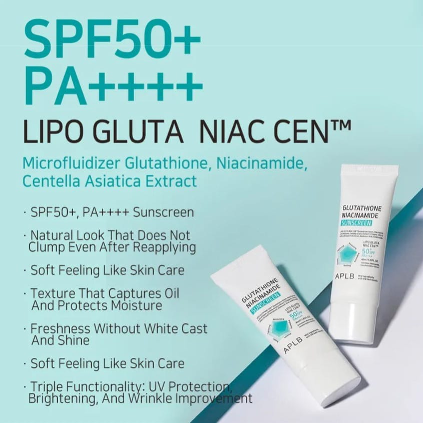 APLB - Glutathione Niacinamide Sunscreen - Image 2