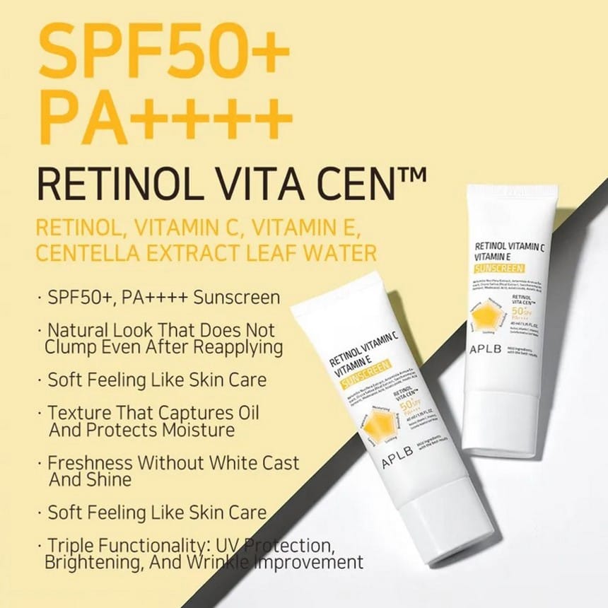 APLB - Retinol Vitamin C Vitamin E Sunscreen - Image 2