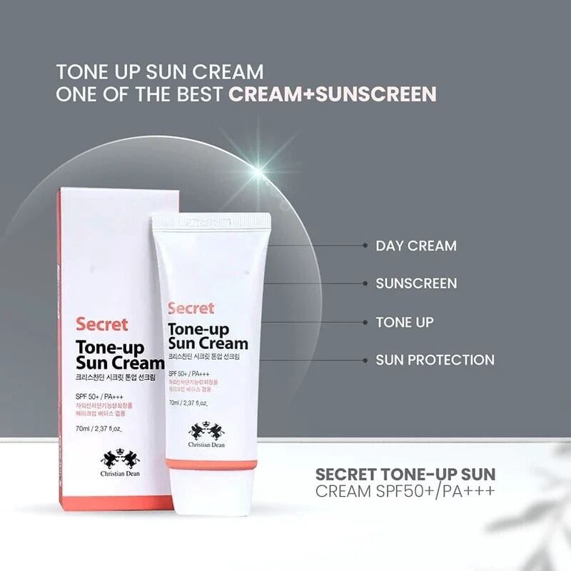 Christian Dean Secret Tone Up Sun Cream - Image 2