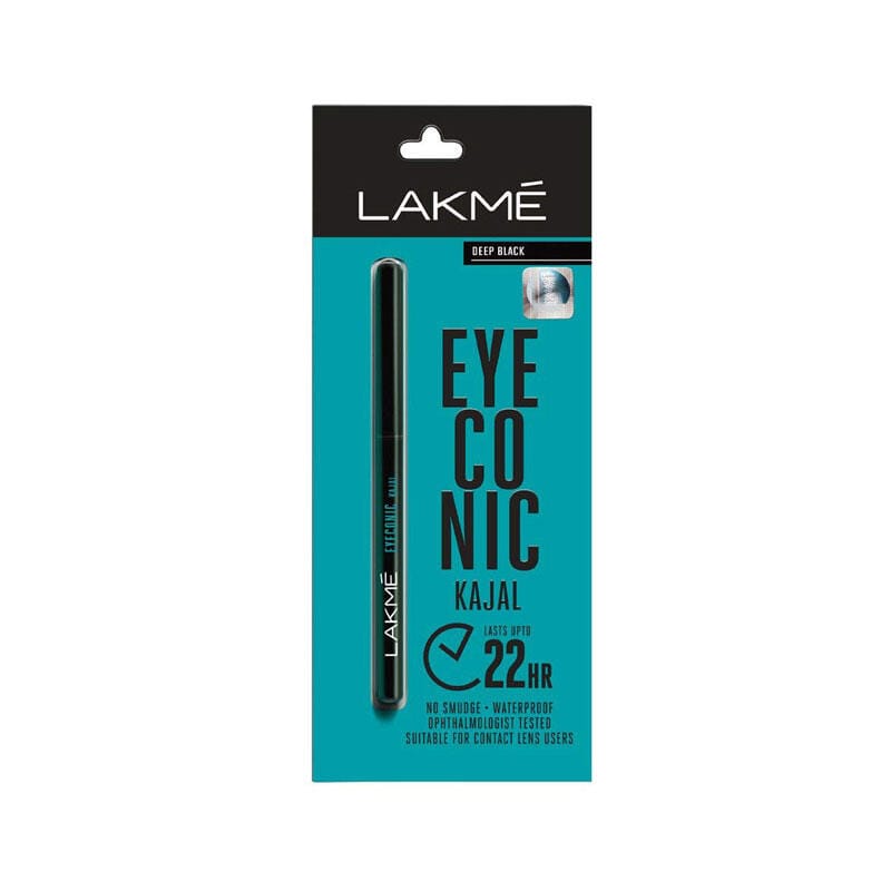 Lakmé Eyeconic Kajal Deep Black 22H