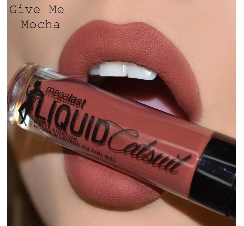 Wet n Wild Megalast Liquid Catsuit Matte Lipstick – Give Me Mocha - Image 2